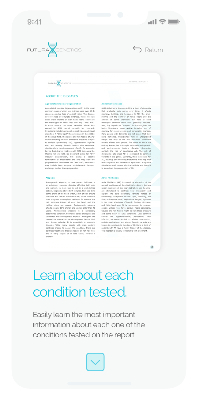 Mobile: how to read the report graphics.